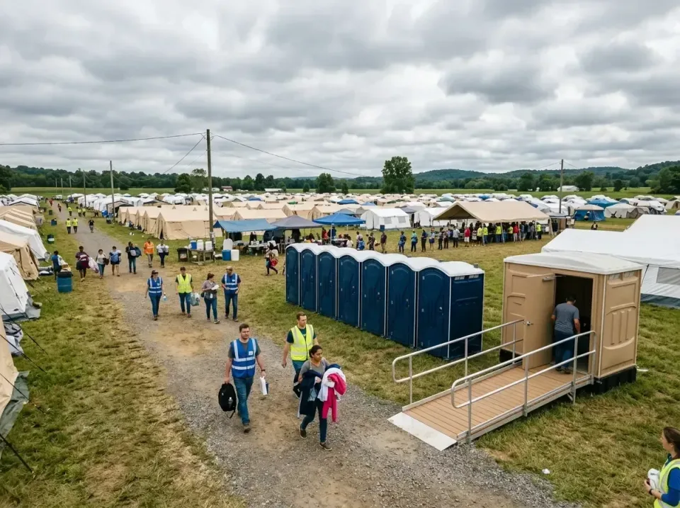 disaster-relief-camp-restrooms-010 — frequently asked questions, Dumpster & Portable Bathrooms Rental in Caseyville, IL